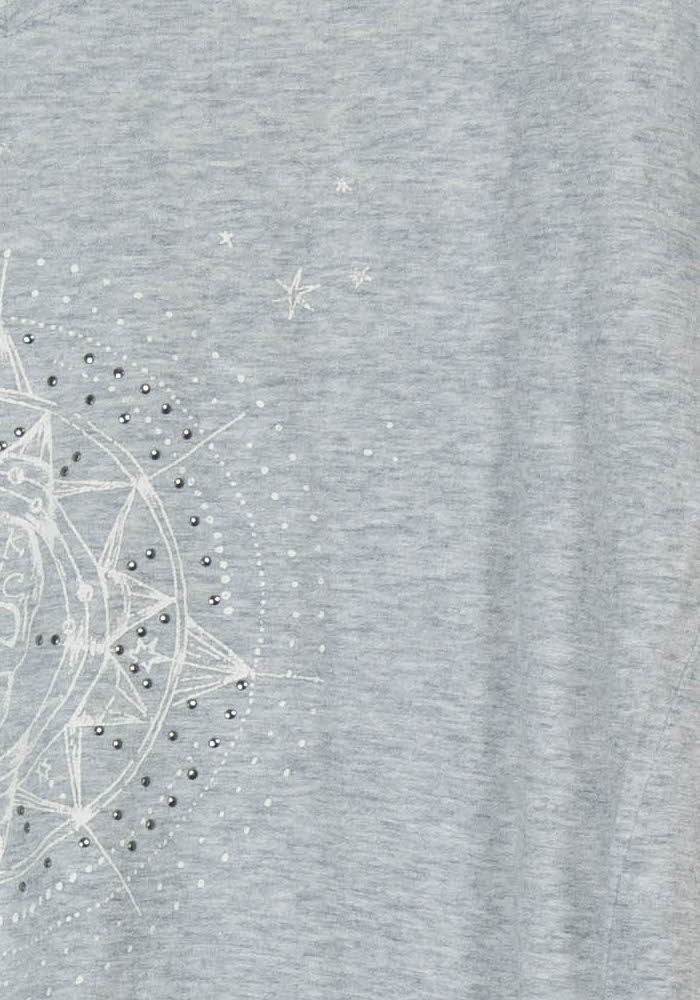 Tee-shirt Gris - Taille M/38 de la marque IKKS | PARAD103832 - Vendu par Paradigme - Image 3