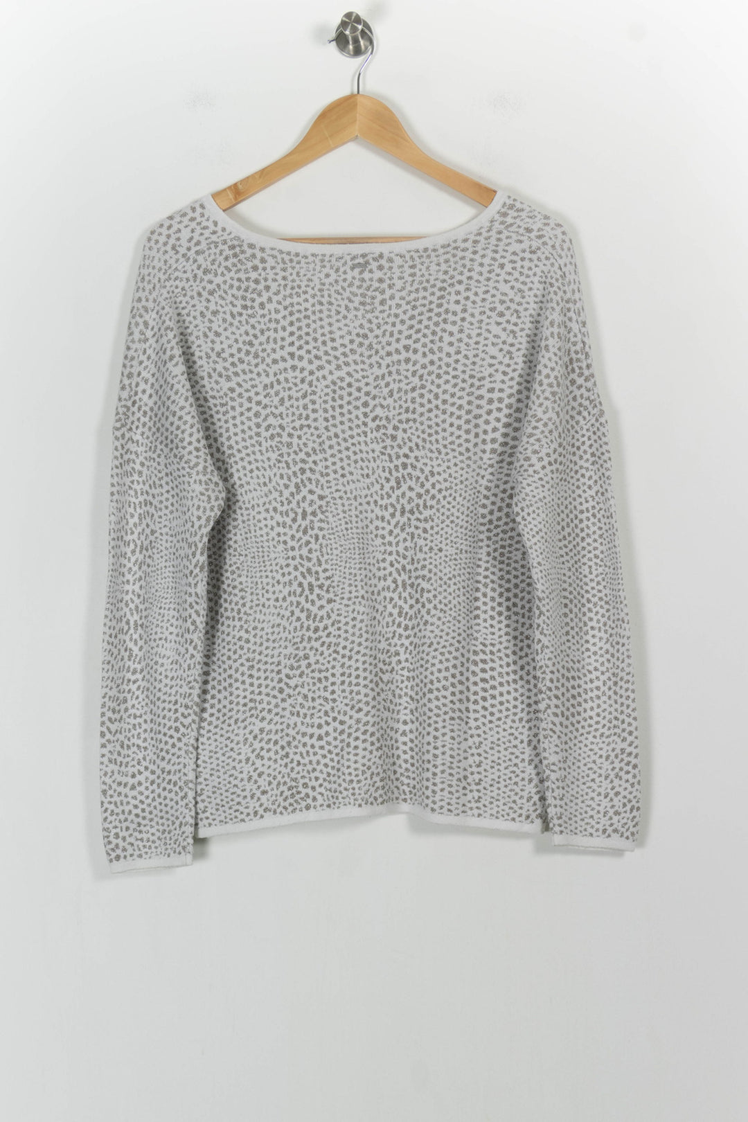Pull Gris et Blanc - Taille L/40 de la marque IKKS | PARAD103838 - Vendu par Paradigme - Image 4