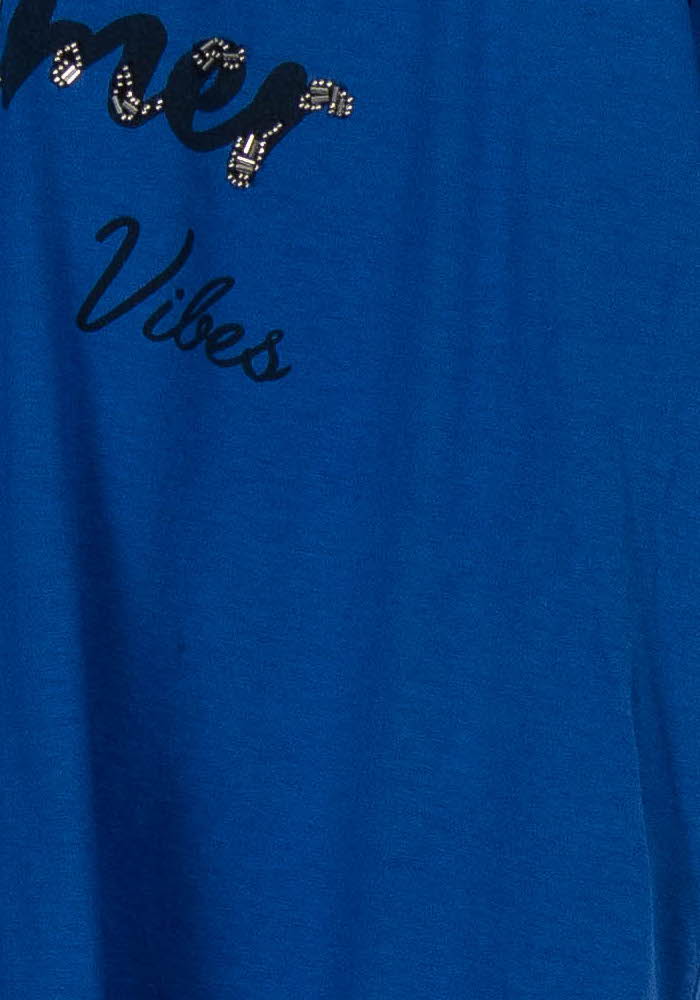Tee-shirt Bleu - Taille XL/42 de la marque IKKS | PARAD103841 - Vendu par Paradigme - Image 3