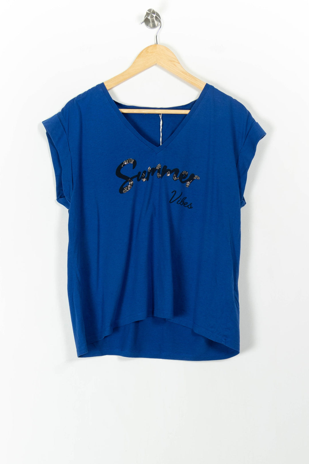 Tee-shirt Bleu - Taille XL/42 de la marque IKKS | PARAD103841 - Vendu par Paradigme - Image 2