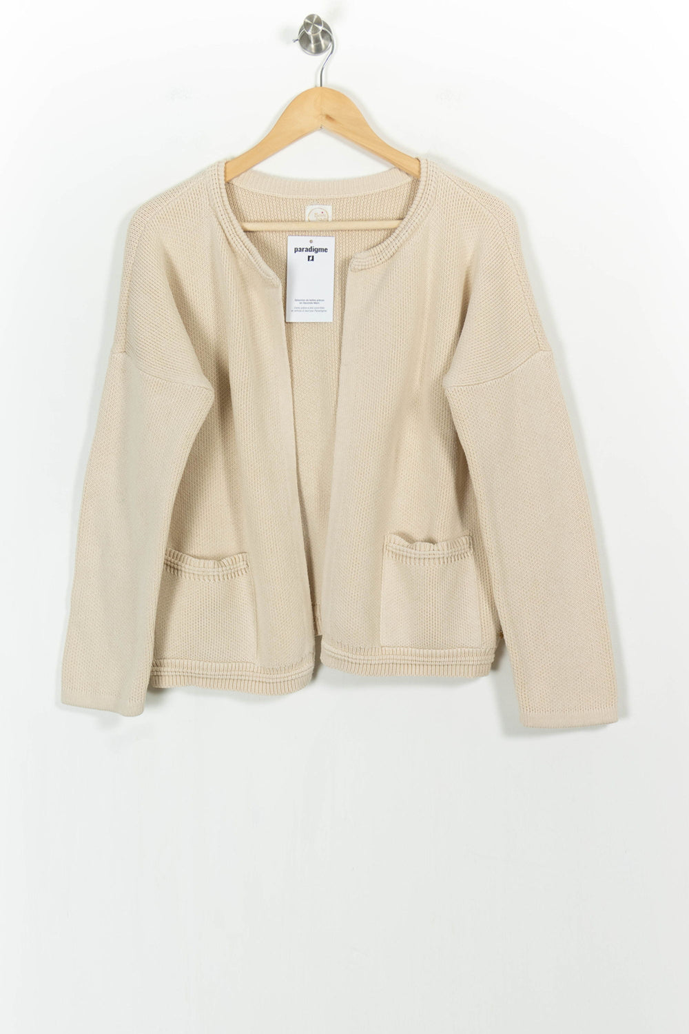 Cardigan Beige - Taille L/40 de la marque Des petits hauts | PARAD103842 - Vendu par Paradigme - Image 2