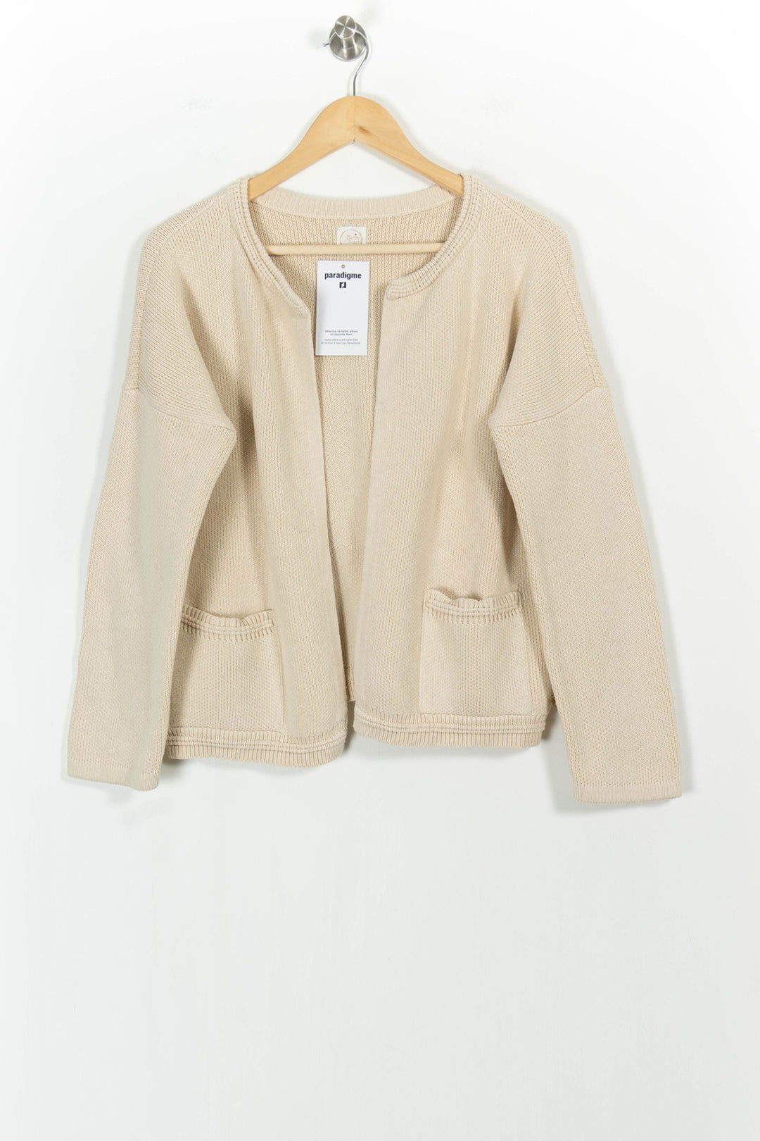 Cardigan Beige - Taille L/40 de la marque Des petits hauts | PARAD103842 - Vendu par Paradigme - Image 2