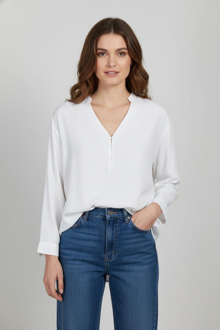 Blouse Blanche - Taille M/38 de la marque American Vintage | PARAD103850 - Vendu par Paradigme - Image 1