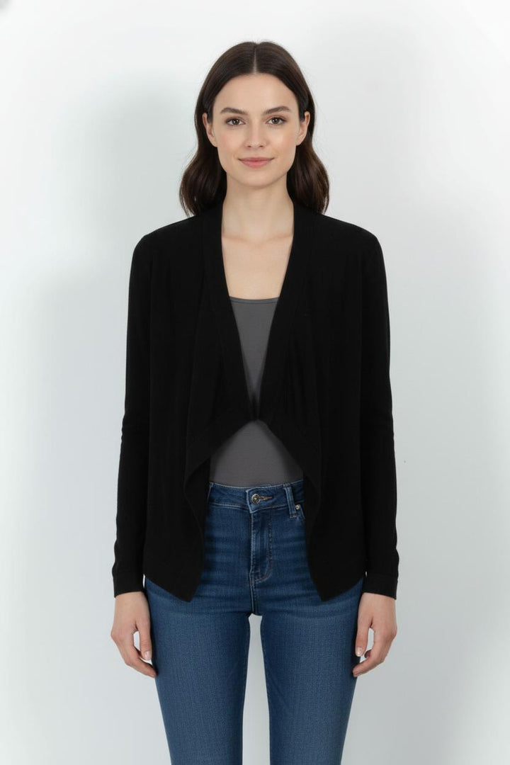 Cardigan Noir - Taille S/36 de la marque Comptoir des Cotonniers | PARAD103853 - Vendu par Paradigme - Image 1