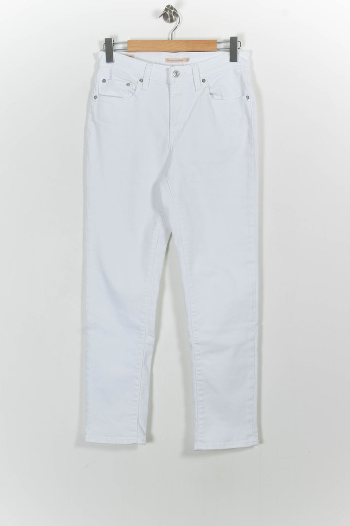 Jean Droit Blanc - Taille M/38 de la marque Levi's | PARAD103858 - Vendu par Paradigme - Image 2