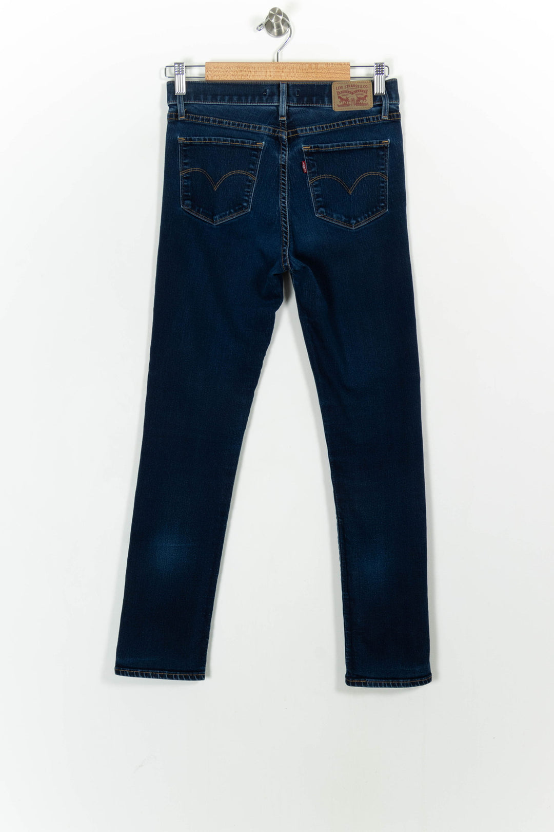 Jean Slim Bleu - Taille M/38 de la marque Levi's | PARAD103862 - Vendu par Paradigme - Image 4