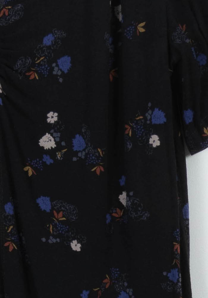 Blouse Noire et Bleue - Taille M/38 de la marque Sessùn | PARAD103865 - Vendu par Paradigme - Image 3