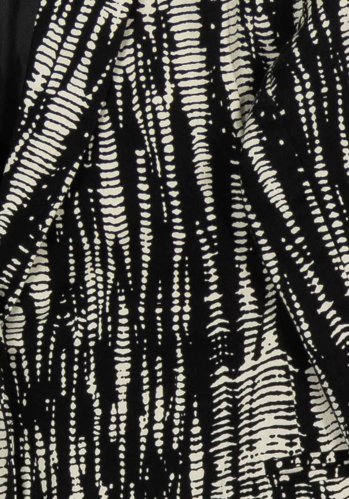 Blazer Noir et Blanc - Taille M/38 de la marque La Fée Maraboutée | PARAD103866 - Vendu par Paradigme - Image 3