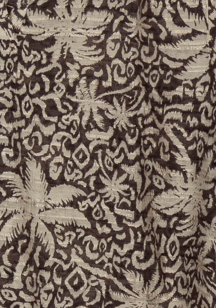 Blouse Marron et Beige - Taille M/38 de la marque La Fée Maraboutée | PARAD103870 - Vendu par Paradigme - Image 3