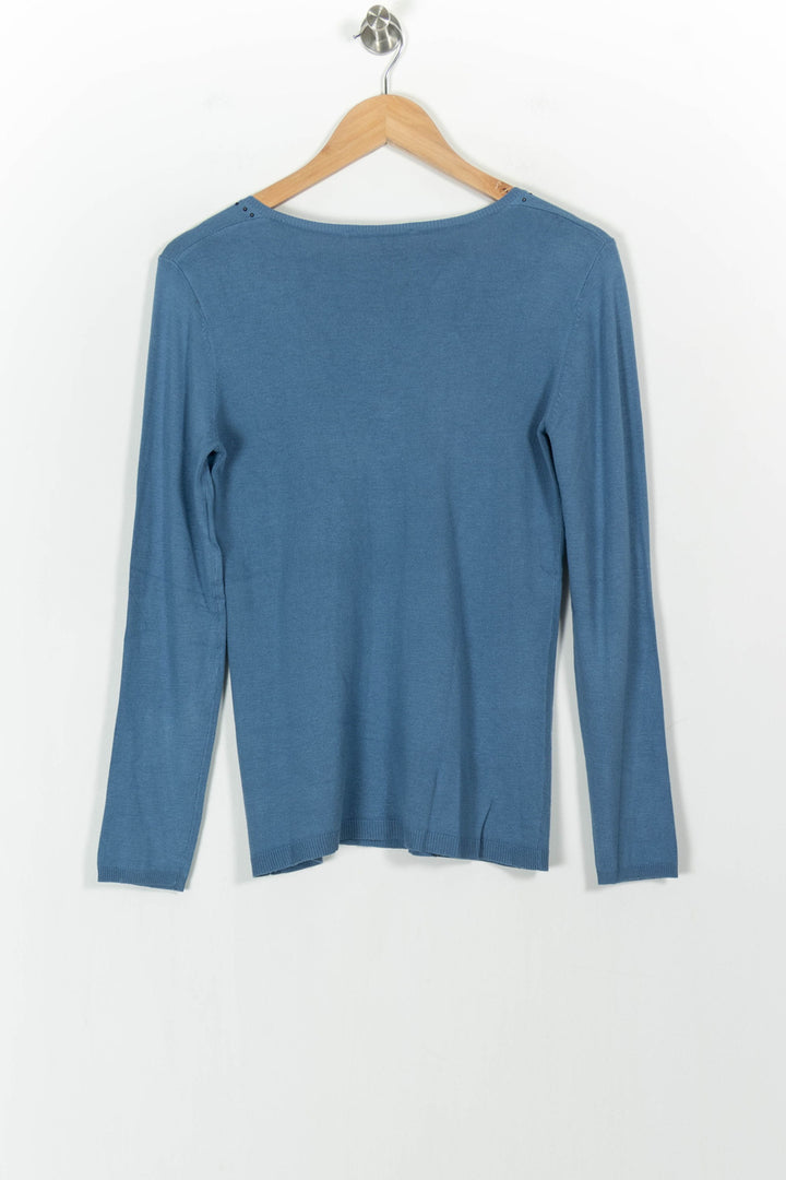 Pull Bleu - Taille S/36 de la marque Gerard Darel | PARAD103873 - Vendu par Paradigme - Image 4