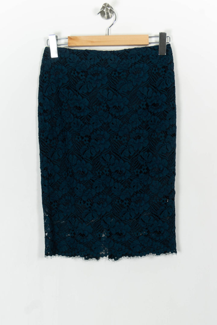 Jupe Crayon Bleu - Taille S/36 de la marque Caroll | PARAD103877 - Vendu par Paradigme - Image 2