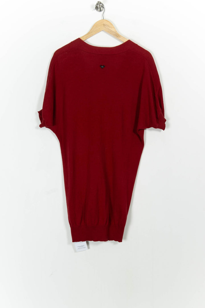 Gilet Rouge - Taille S/36 de la marque I.Code | PARAD103878 - Vendu par Paradigme - Image 4