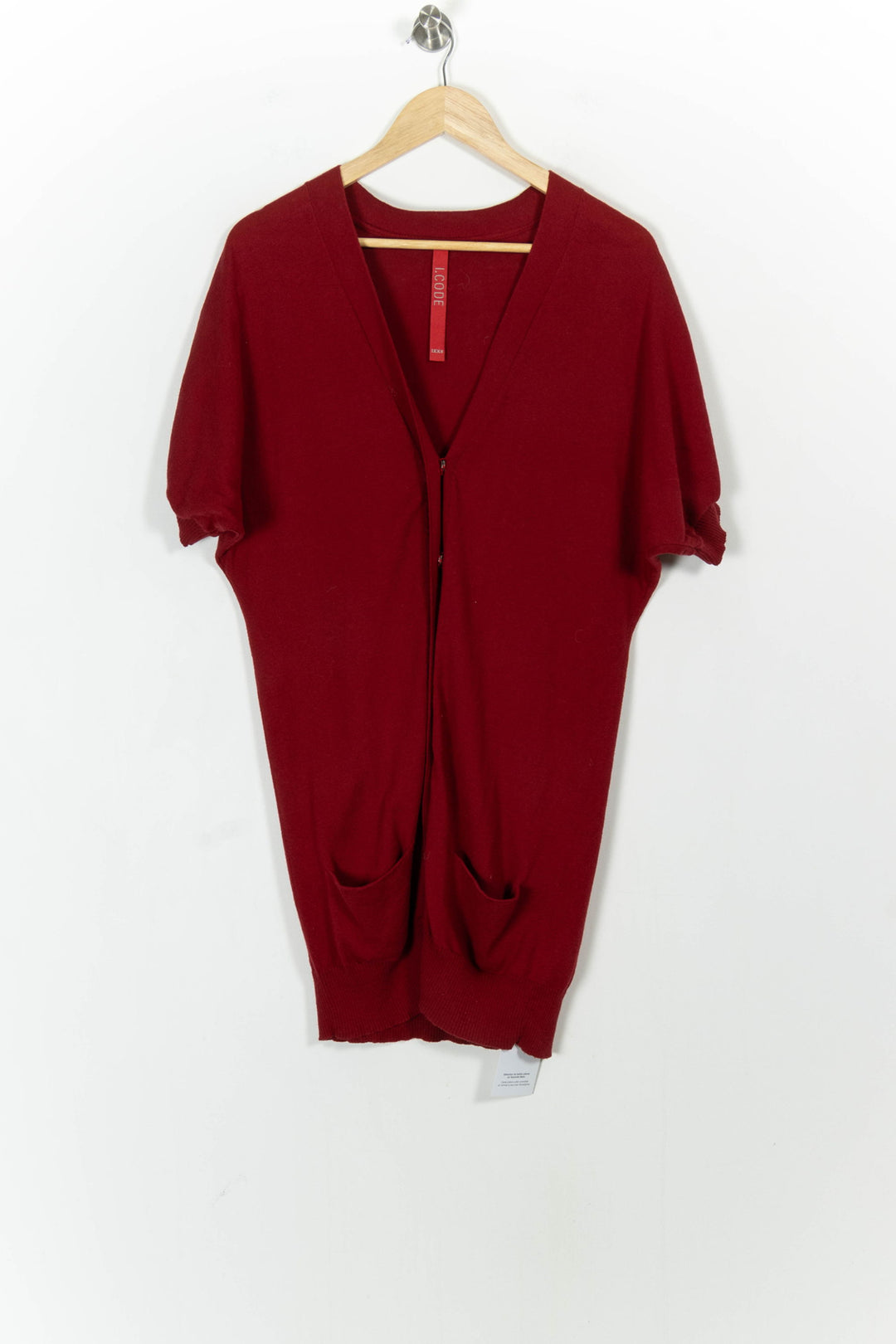 Gilet Rouge - Taille S/36 de la marque I.Code | PARAD103878 - Vendu par Paradigme - Image 2