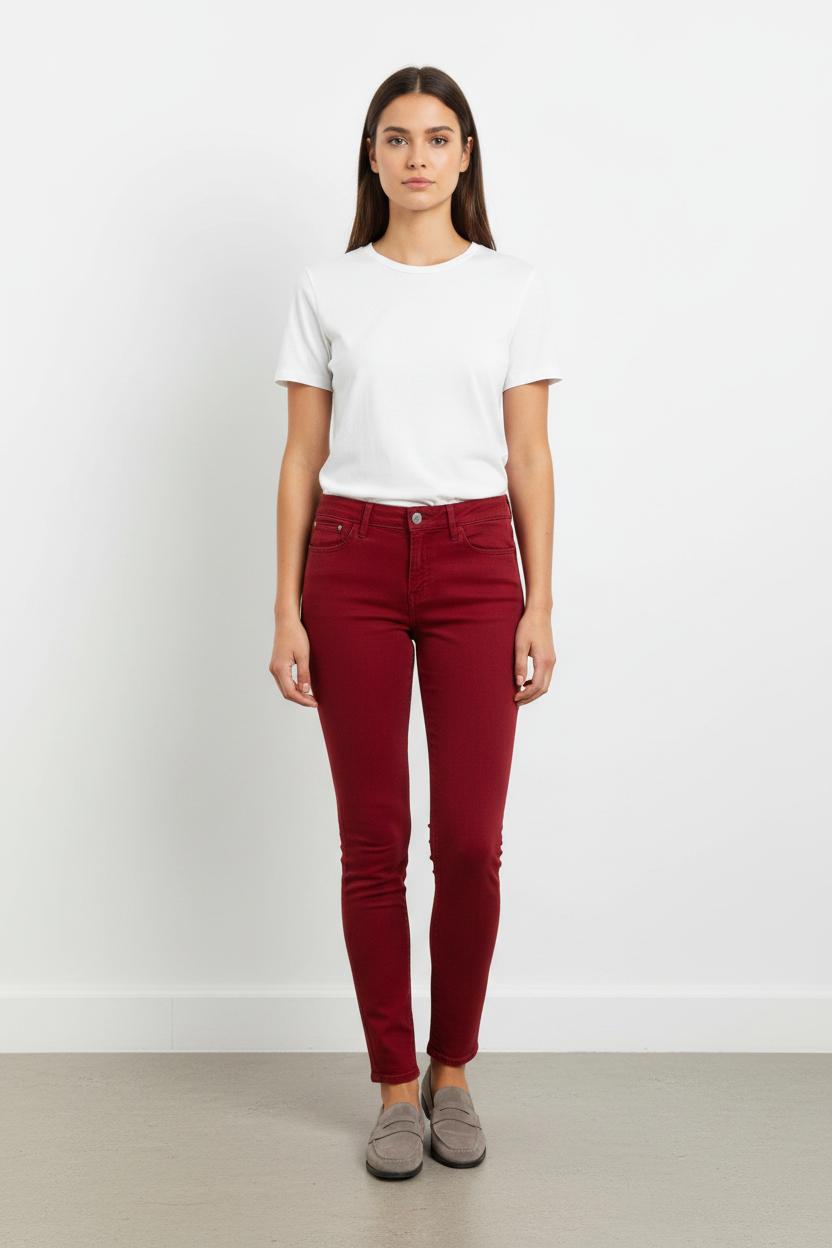 Jean Rouge - Taille S/36 de la marque The Kooples | PARAD103879 - Vendu par Paradigme - Image 1