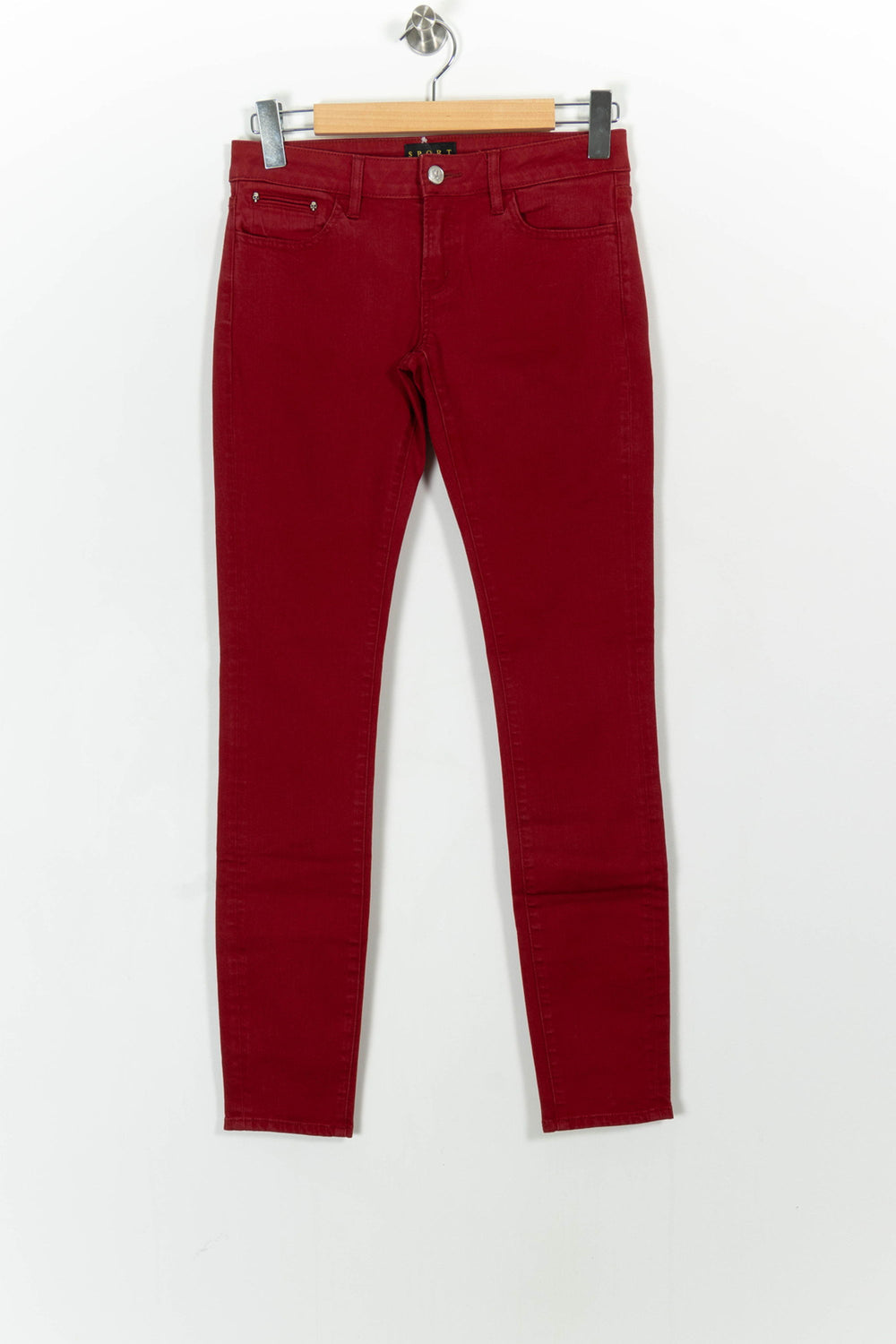 Jean Rouge - Taille S/36 de la marque The Kooples | PARAD103879 - Vendu par Paradigme - Image 2