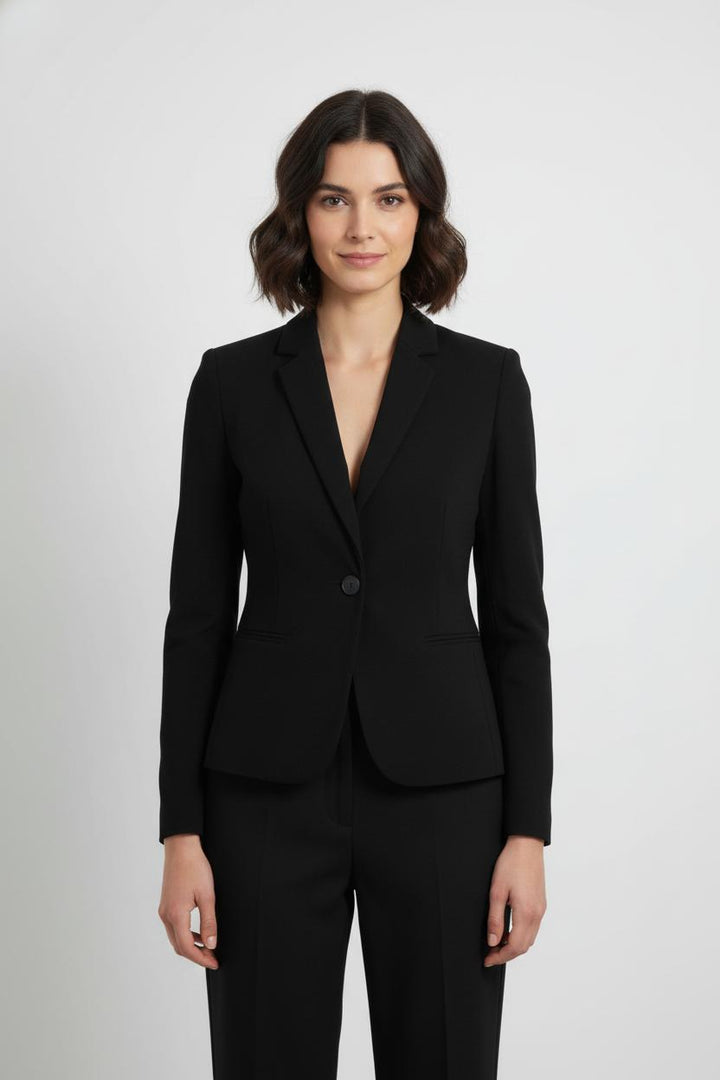Veste Noire - Taille S/36 de la marque IKKS | PARAD103882 - Vendu par Paradigme - Image 1