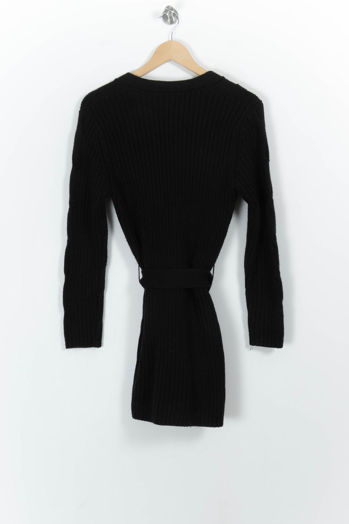 Cardigan Noir - Taille M/38 de la marque Caroll | PARAD103883 - Vendu par Paradigme - Image 4