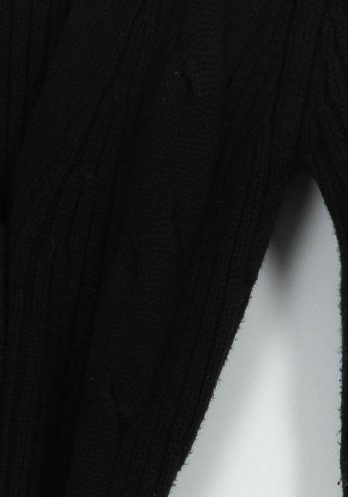 Cardigan Noir - Taille M/38 de la marque Caroll | PARAD103883 - Vendu par Paradigme - Image 3