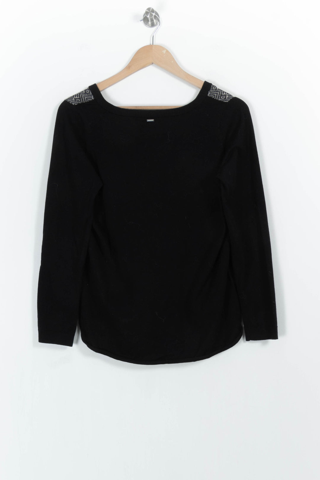 Pull Noir et Gris - Taille XS/34 de la marque IKKS | PARAD103885 - Vendu par Paradigme - Image 4