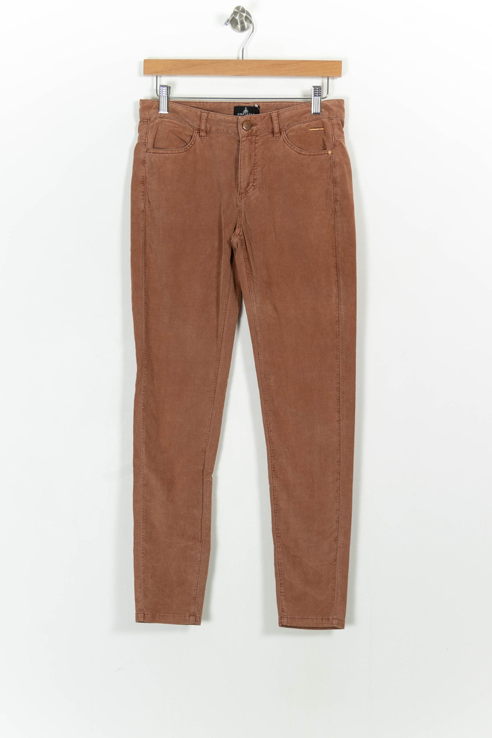 Pantalon Slim Marron - Taille S/36 de la marque One Step | PARAD103886 - Vendu par Paradigme - Image 2