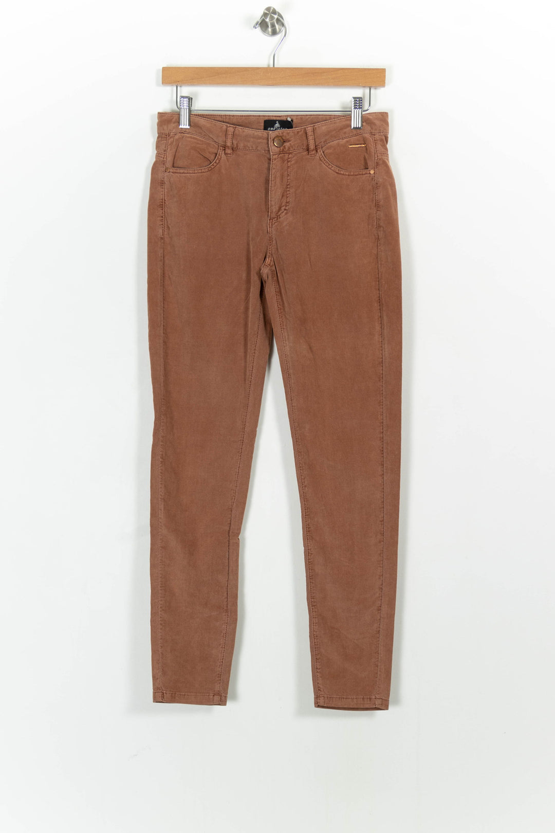 Pantalon Slim Marron - Taille S/36 de la marque One Step | PARAD103886 - Vendu par Paradigme - Image 2