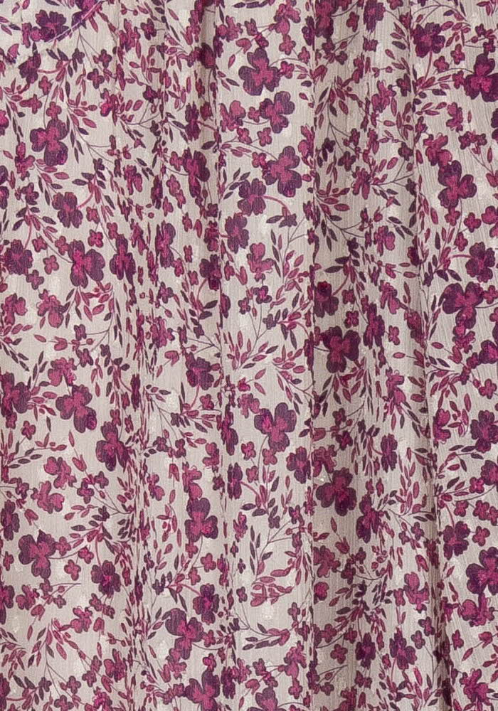 Robe Fleurie Rose et Blanche - Taille S/36 de la marque Pablo | PARAD103893 - Vendu par Paradigme - Image 3
