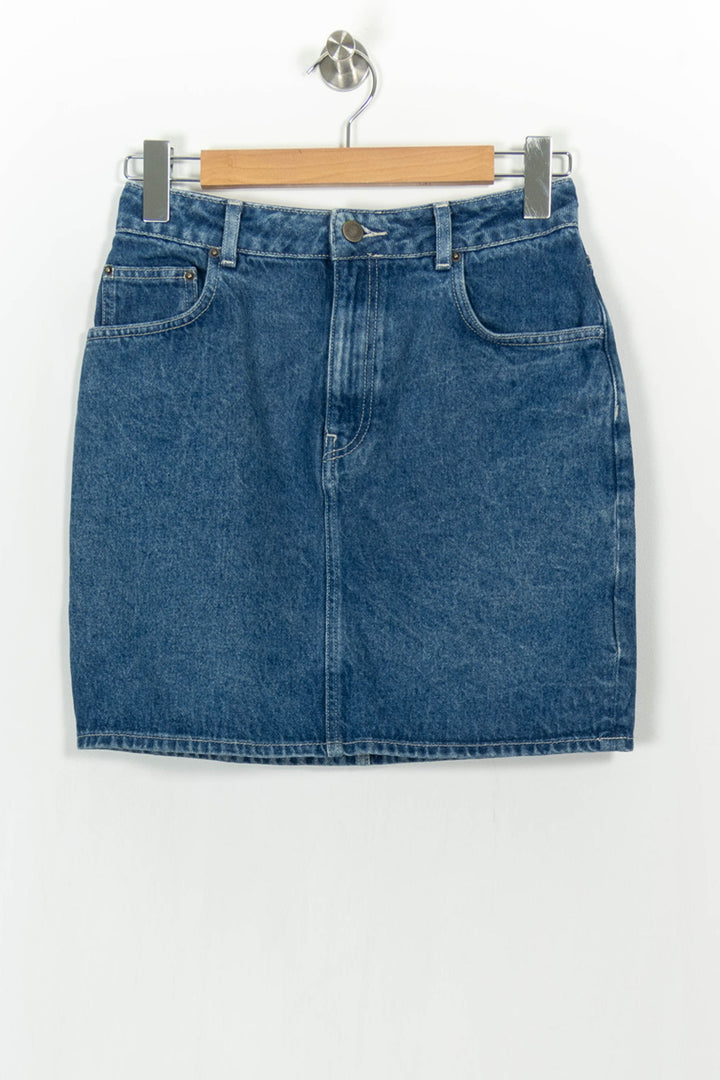 Jupe en Jean Bleue - Taille S/36 de la marque American Vintage | PARAD103894 - Vendu par Paradigme - Image 2
