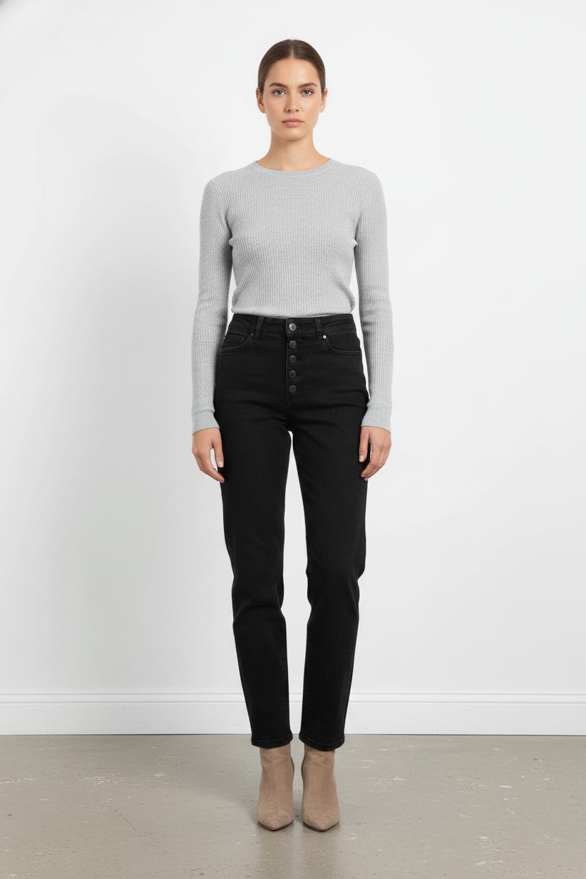 Jean Noir - Taille S/36 de la marque IKKS | PARAD103897 - Vendu par Paradigme - Image 1