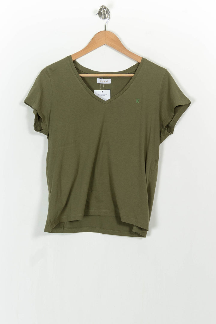 Tee-shirt Vert - Taille M/38 de la marque Kookai | PARAD103898 - Vendu par Paradigme - Image 2