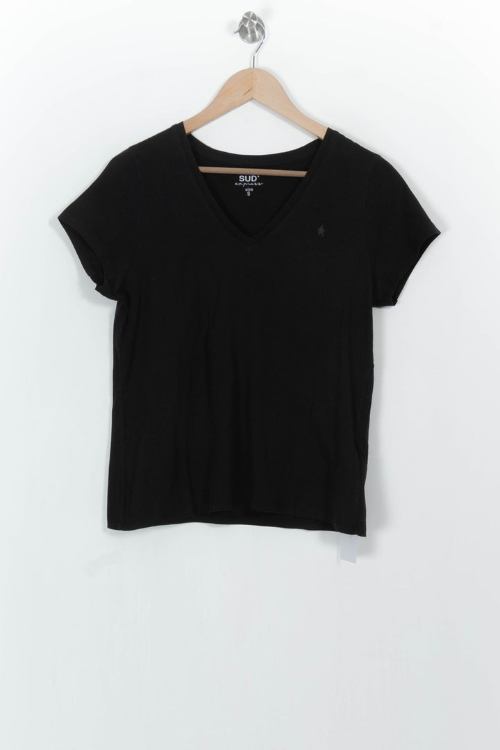 Tee-shirt Noir - Taille S/36 de la marque Sud express | PARAD103899 - Vendu par Paradigme - Image 2