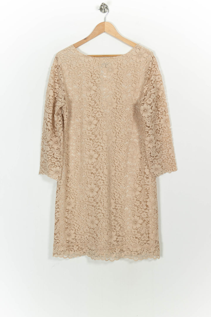 Robe Dentelle Beige - Taille XXXL/46 de la marque Weill | PARAD103911 - Vendu par Paradigme - Image 4