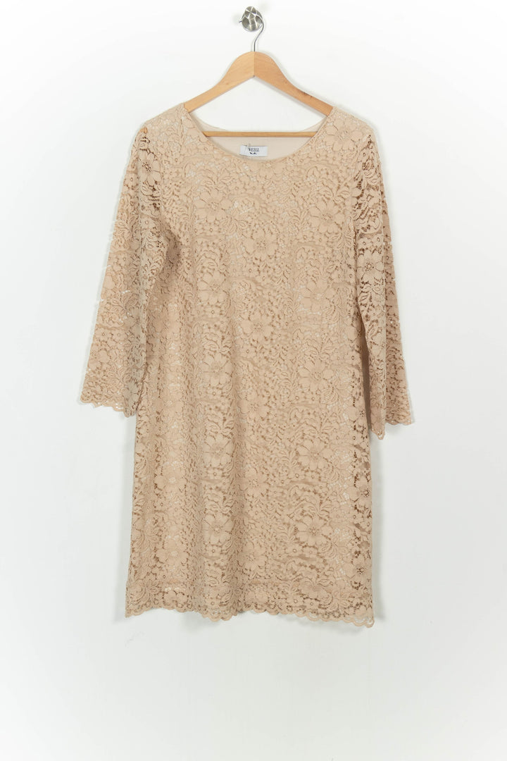 Robe Dentelle Beige - Taille XXXL/46 de la marque Weill | PARAD103911 - Vendu par Paradigme - Image 2