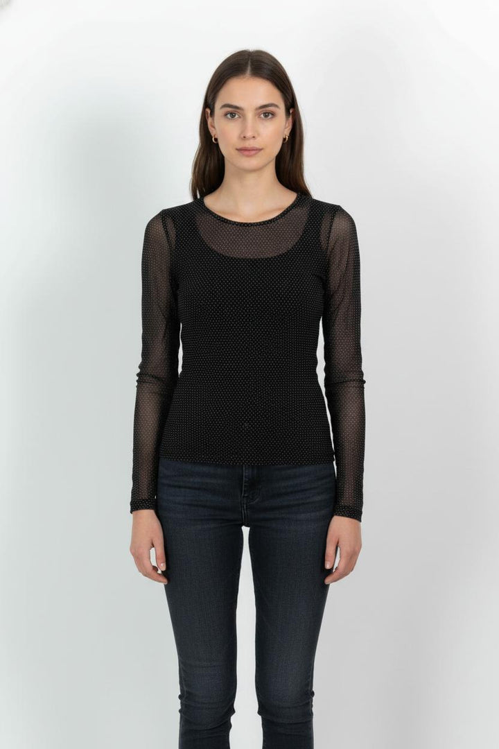 Top Noir - Taille S/36 de la marque Indies | PARAD103912 - Vendu par Paradigme - Image 1