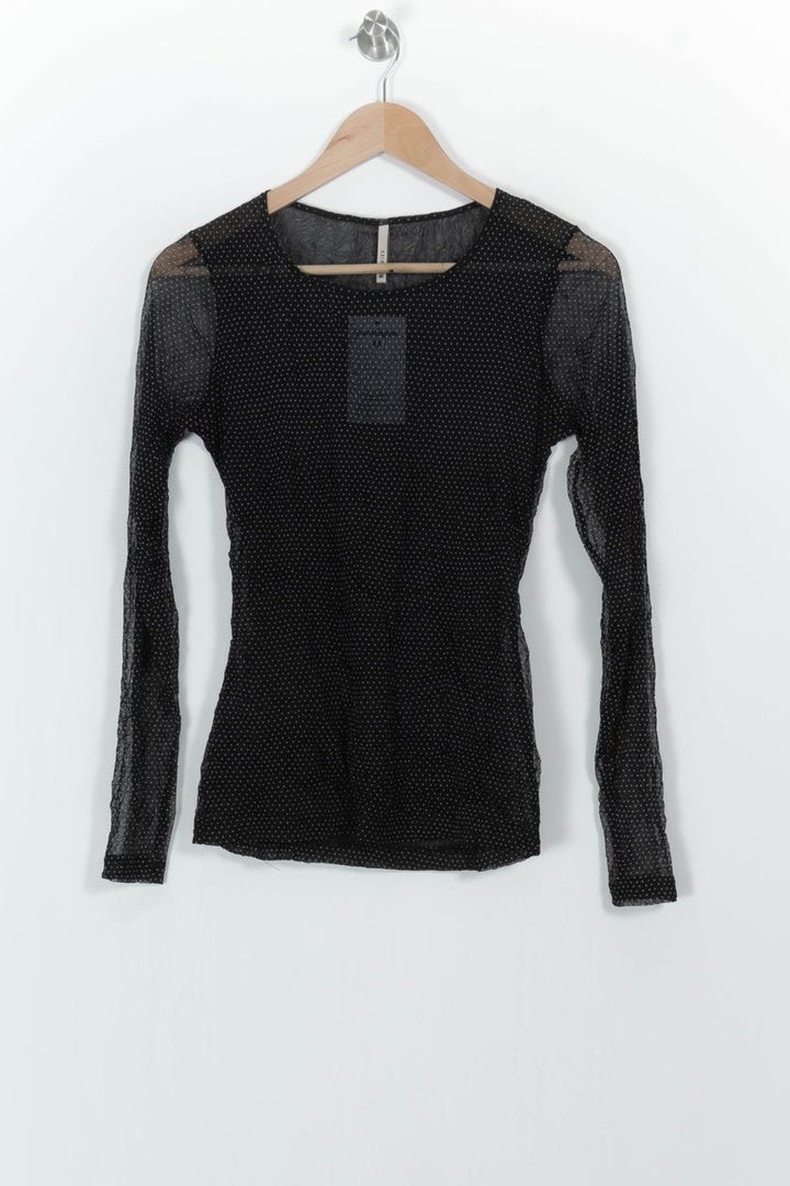 Top Noir - Taille S/36 de la marque Indies | PARAD103912 - Vendu par Paradigme - Image 2