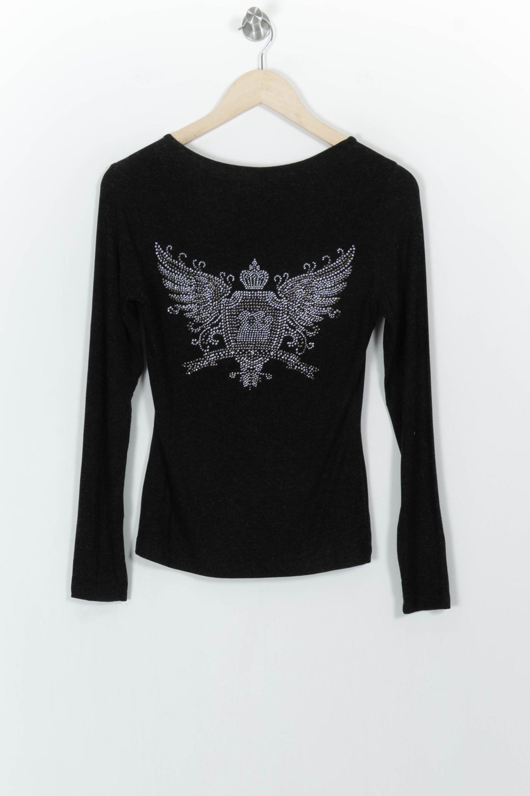 Pull Noir - Taille S/36 de la marque Indies | PARAD103914 - Vendu par Paradigme - Image 4