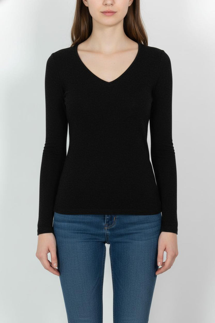 Pull Noir - Taille S/36 de la marque Indies | PARAD103914 - Vendu par Paradigme - Image 1