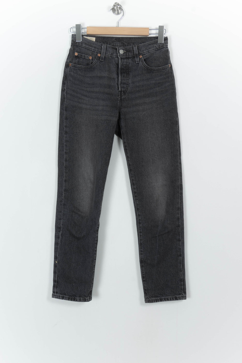 Jean Large Gris - Taille S/36 de la marque Levi's | PARAD103924 - Vendu par Paradigme - Image 2
