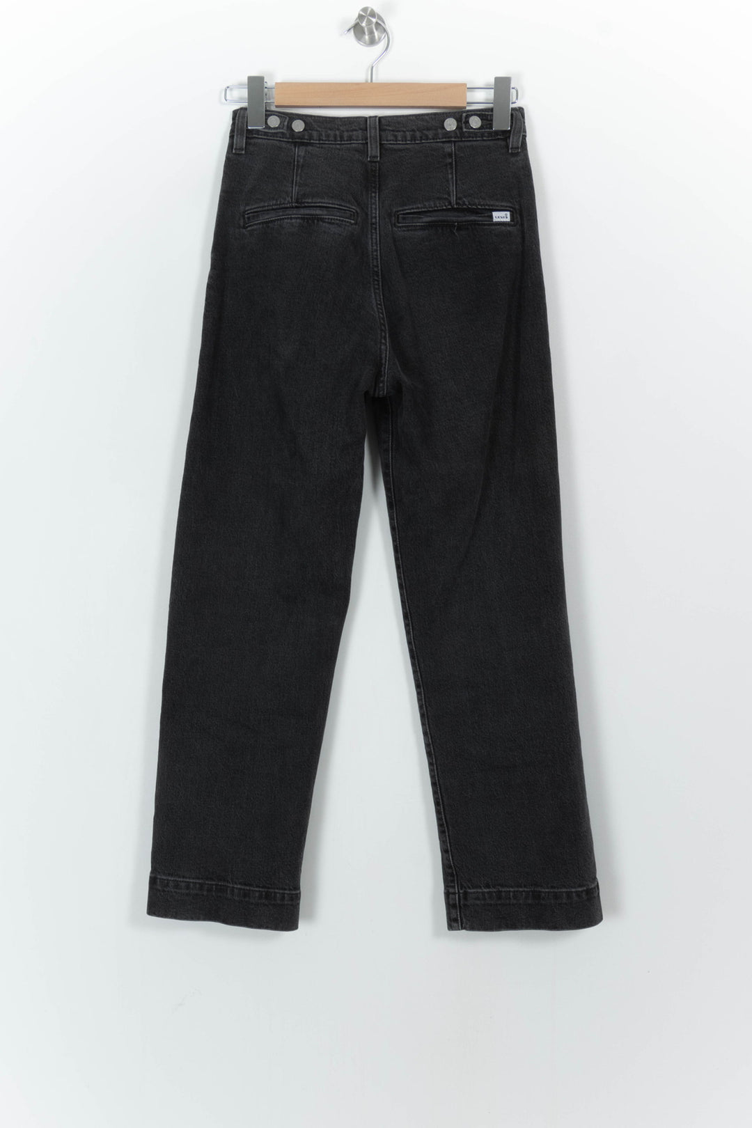 Jean Droit Gris - Taille S/36 de la marque Levi's | PARAD103925 - Vendu par Paradigme - Image 4
