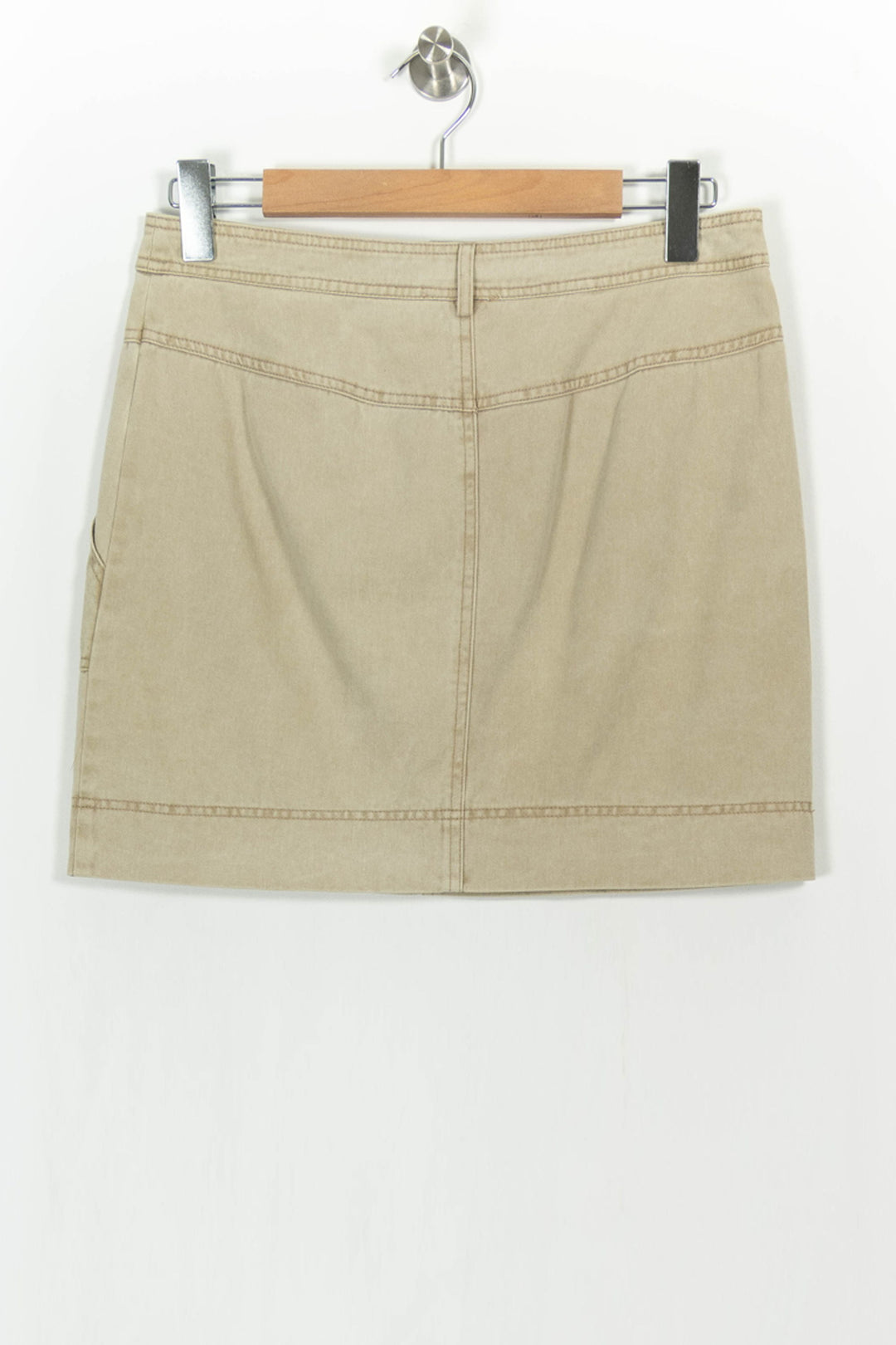 Jupe Courte Beige - Taille M/38 de la marque Grace & Mila | PARAD103931 - Vendu par Paradigme - Image 4