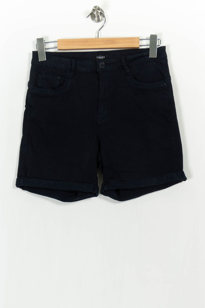 Short Bleu - Taille S/36 de la marque Caroll | PARAD103932 - Vendu par Paradigme - Image 2