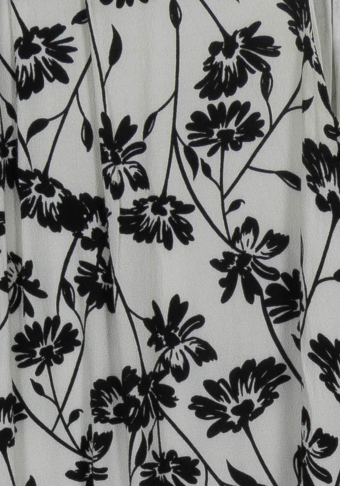 Robe Sans Manches Blanche et Noire - Taille XL/42 de la marque La Fée Maraboutée | PARAD103936 - Vendu par Paradigme - Image 3
