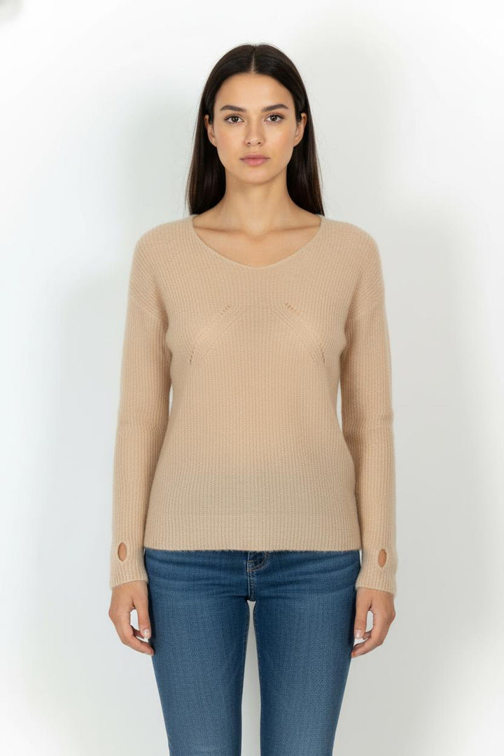 Pull Beige - Taille S/36