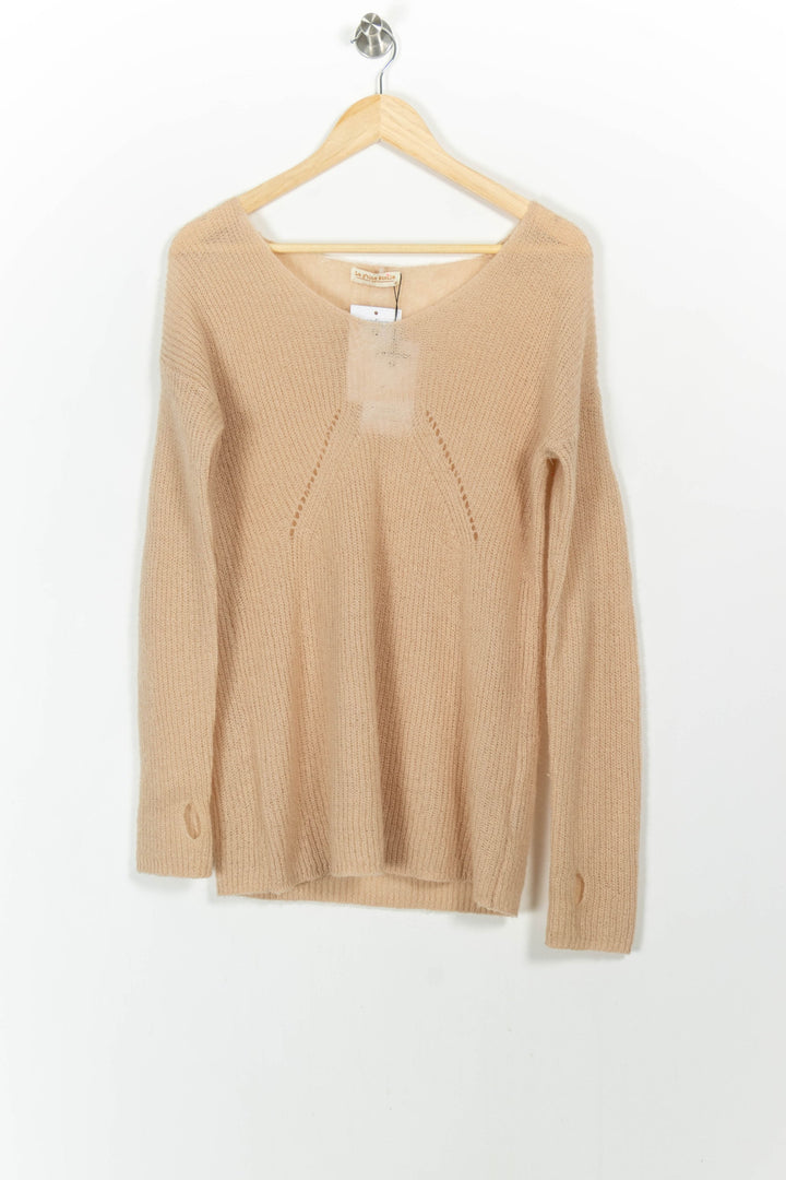 Pull Beige - Taille S/36 de la marque La Petite Etoile | PARAD103937 - Vendu par Paradigme - Image 2