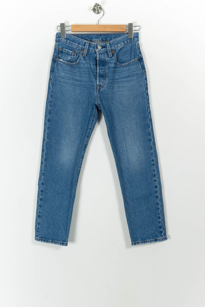 Jean Droit Bleu - Taille S/36 de la marque Levi's | PARAD103940 - Vendu par Paradigme - Image 2