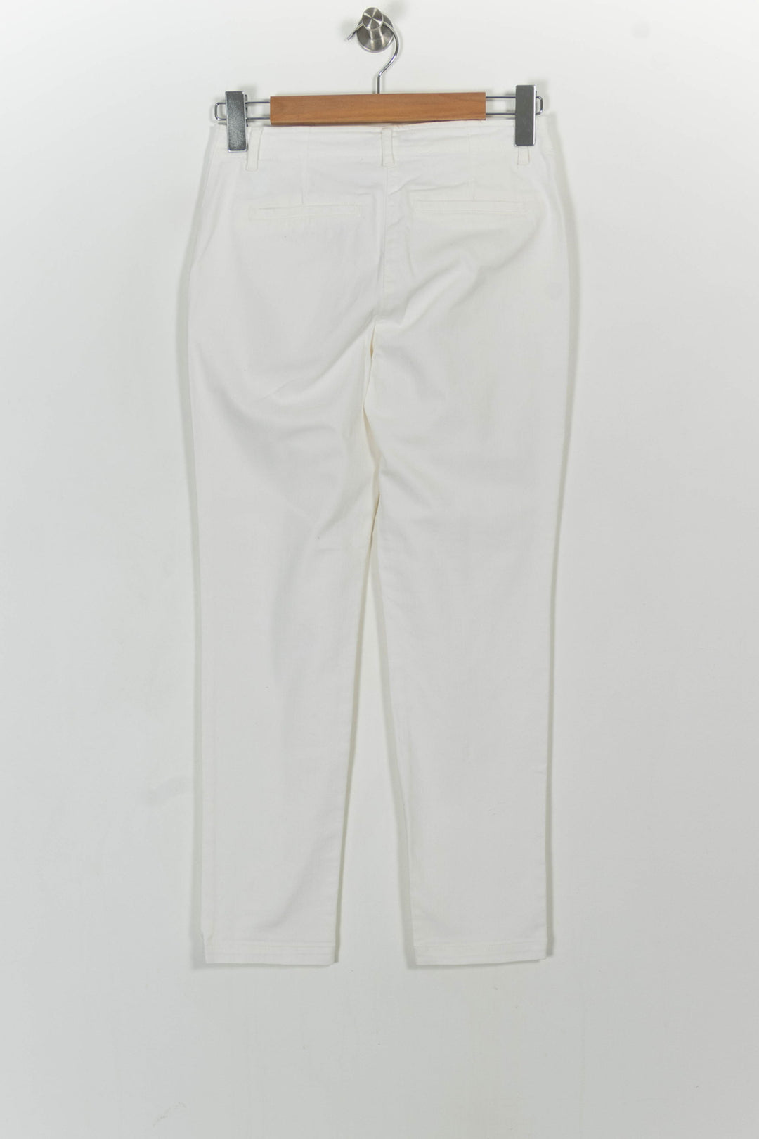 Pantalon Blanc - Taille S/36 de la marque Caroll | PARAD103943 - Vendu par Paradigme - Image 4