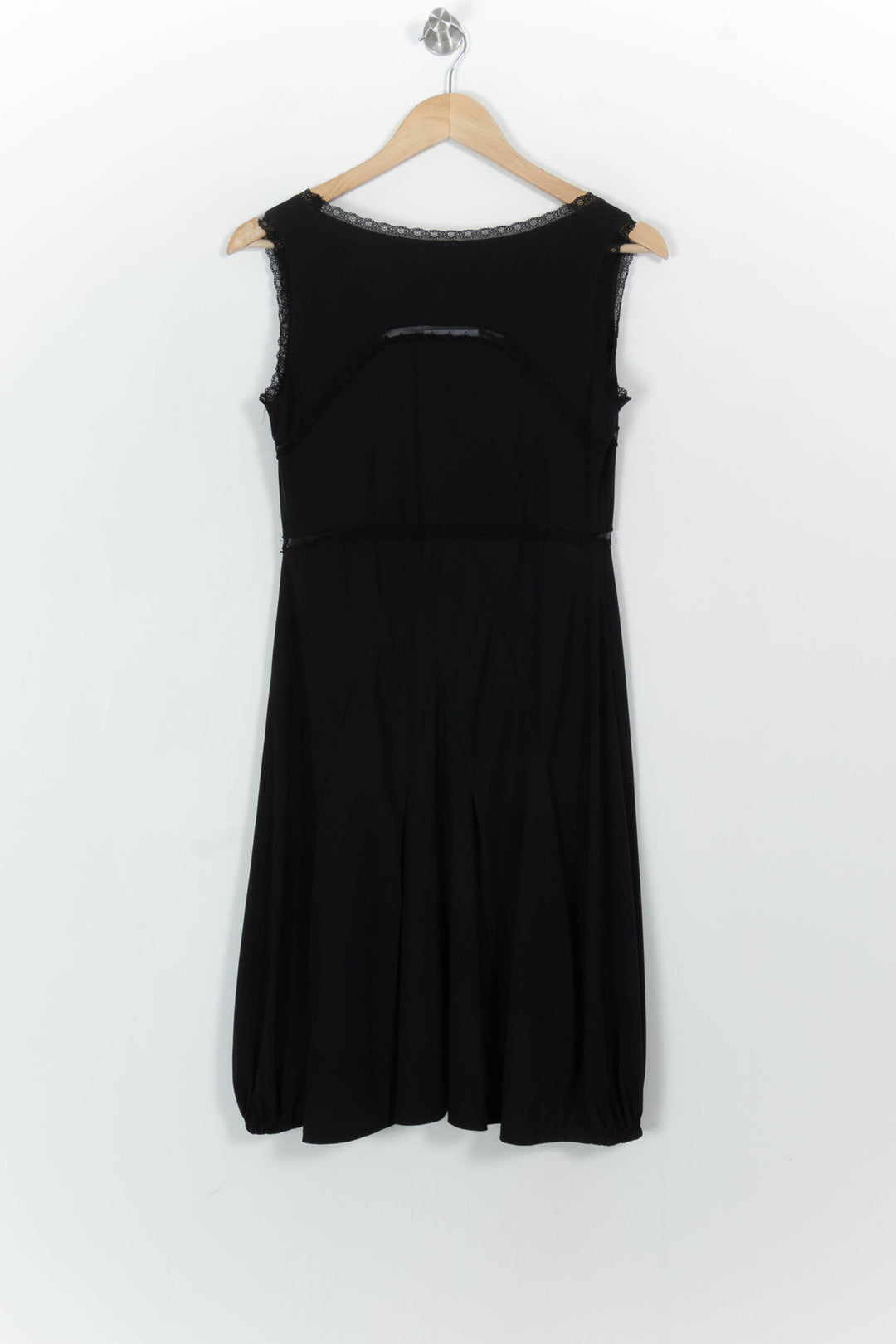Robe Sans Manches Noire - Taille S/36 de la marque Indies | PARAD103946 - Vendu par Paradigme - Image 4
