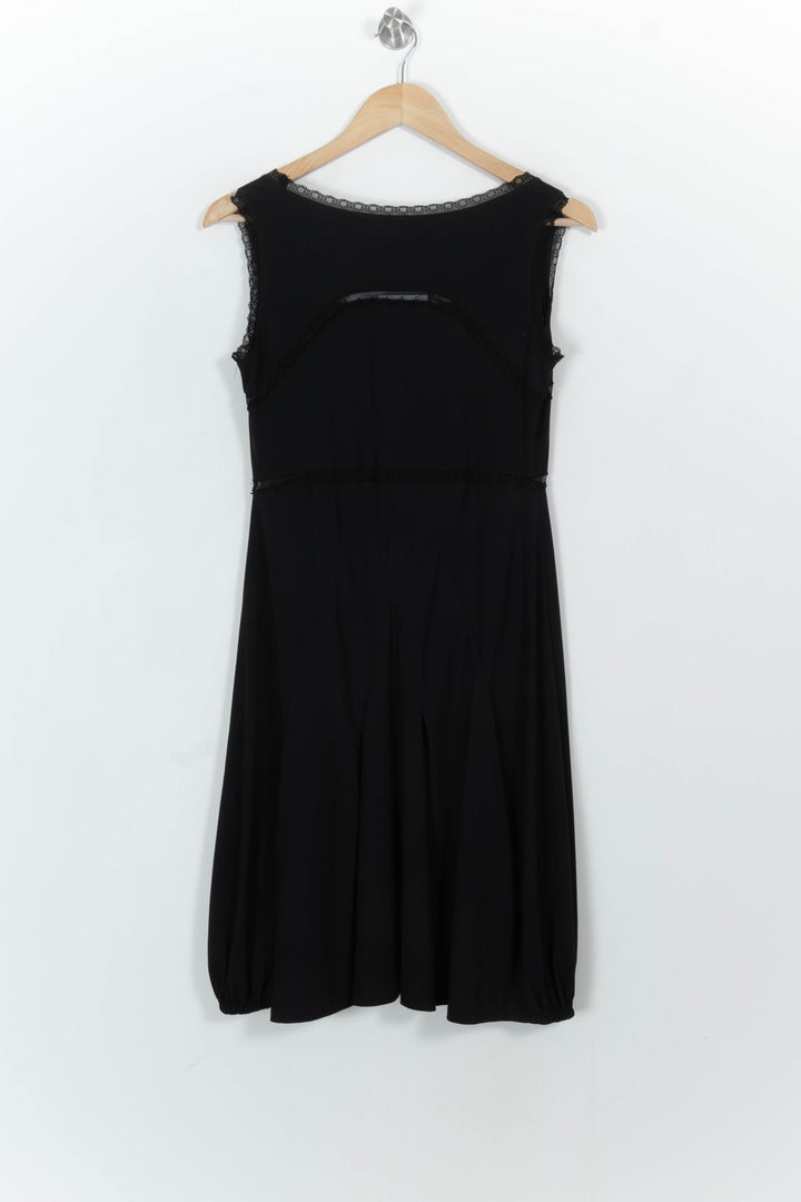 Robe Sans Manches Noire - Taille S/36 de la marque Indies | PARAD103946 - Vendu par Paradigme - Image 4