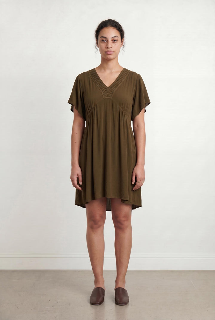 Robe Courte Verte - Taille L/40 de la marque Maison 123 | PARAD103949 - Vendu par Paradigme - Image 1
