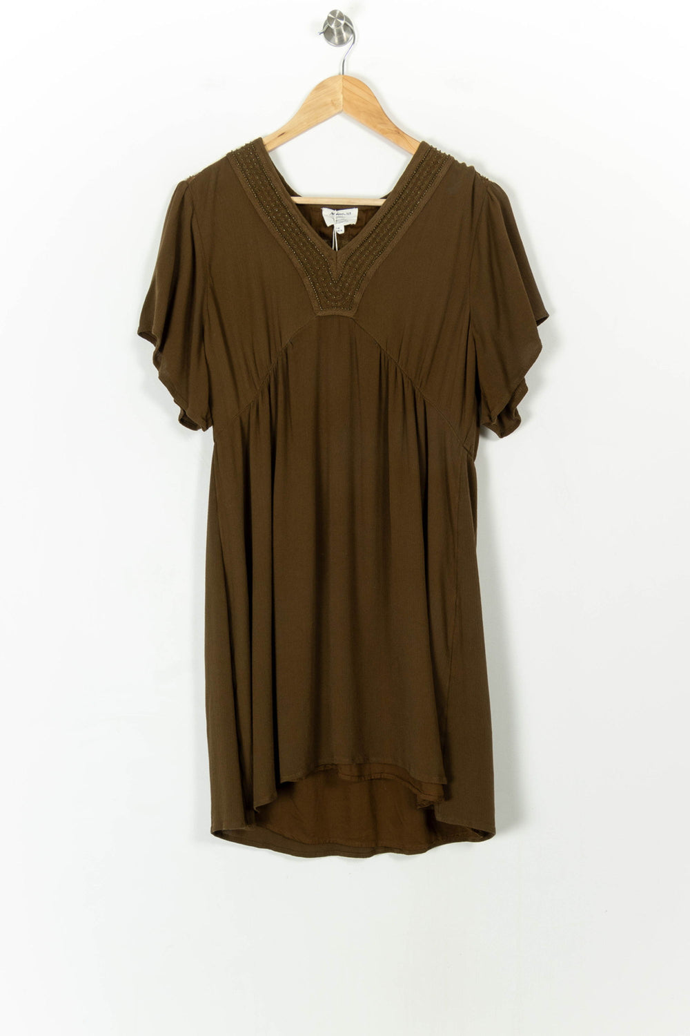 Robe Courte Verte - Taille L/40 de la marque Maison 123 | PARAD103949 - Vendu par Paradigme - Image 2