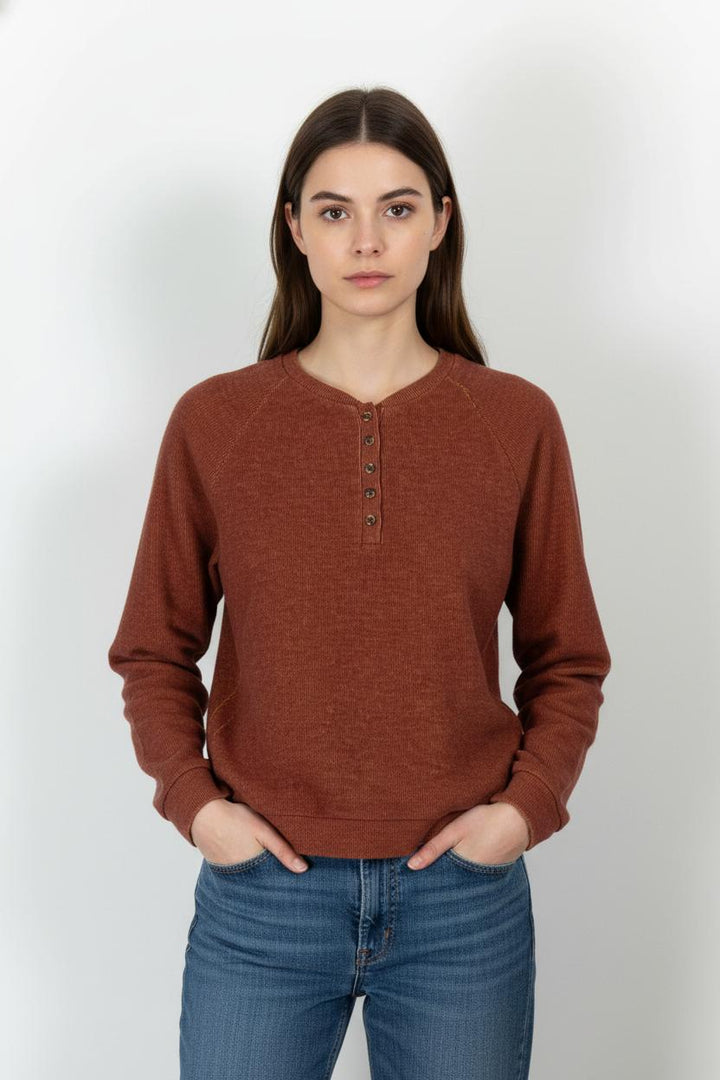 Henley Orange - Taille S/36 de la marque Ekyog | PARAD103957 - Vendu par Paradigme - Image 1